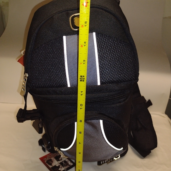 Black DuraShield Pro-Series Sling Style Padded Camara Case Bag BackPack. - Picture 11 of 16